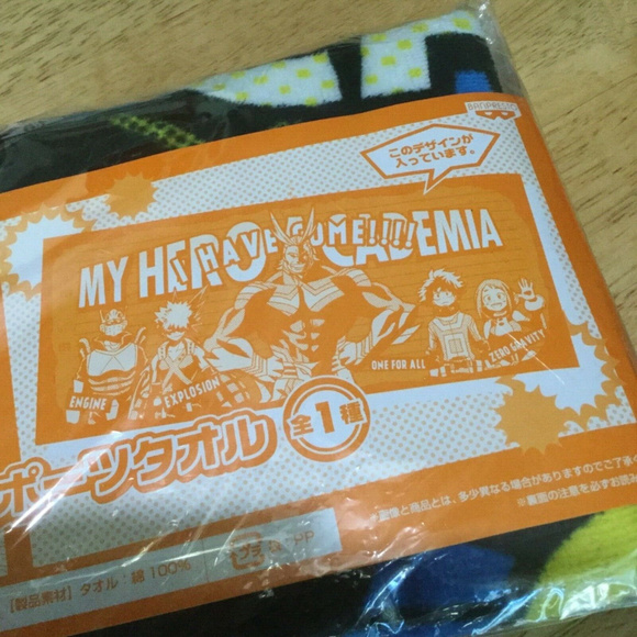 Towel My Hero Academia All Might Bakugou Midoriya - Picture 3 of 3